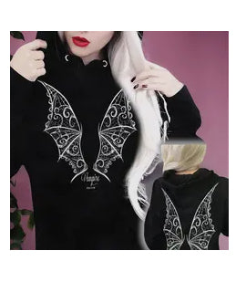 Vampire Bat Wings Hoodie