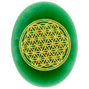 Flower of Life Pocket Stone