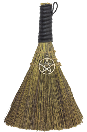 Broom with symbolism