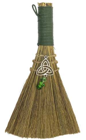 Broom with symbolism