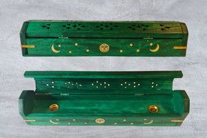 Green Coffin Incense Burner