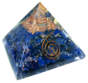 
            
                Load image into Gallery viewer, Lapis Lazuli Orgone Pyramid
            
        